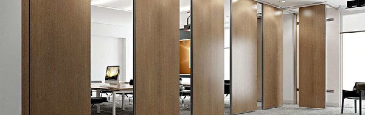 Divisória De Alto Padrão Articulada Retrátil