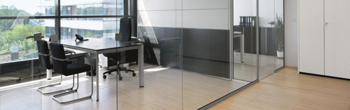 Divisória De Vidro Retrátil