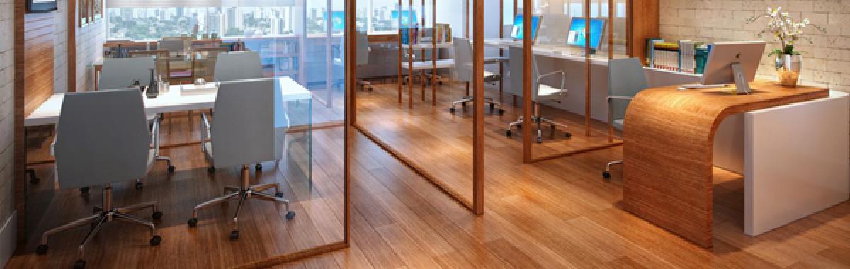 Divisórias De Vidro Com Persianas Embutidas